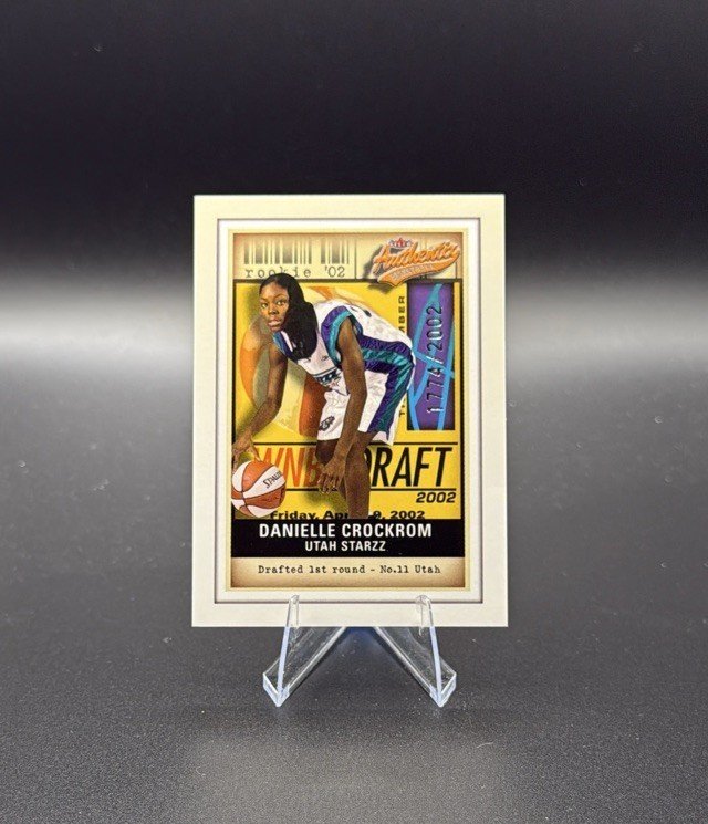 Danielle Crockrom 2002 Fleer Authentix WNBA #111 /2002 RC