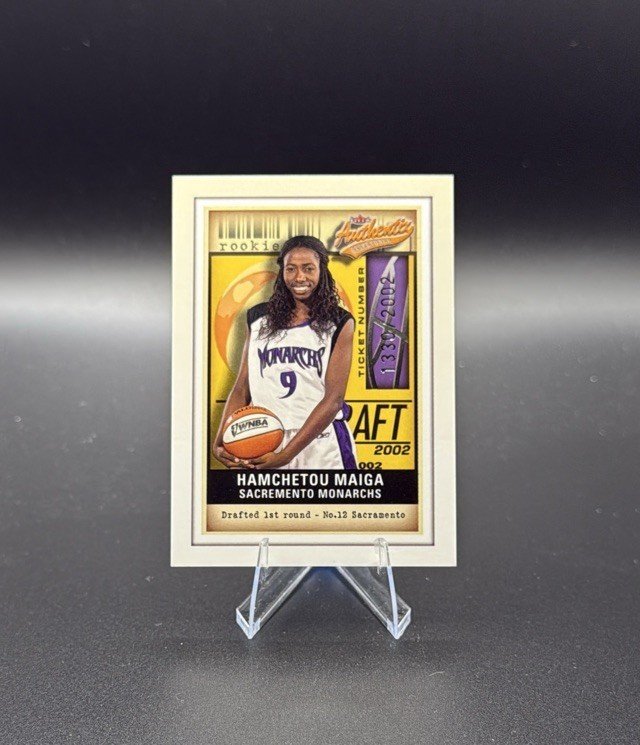 Hamchetou Maiga-Ba 2002 Fleer Authentix WNBA #112 /2002 RC