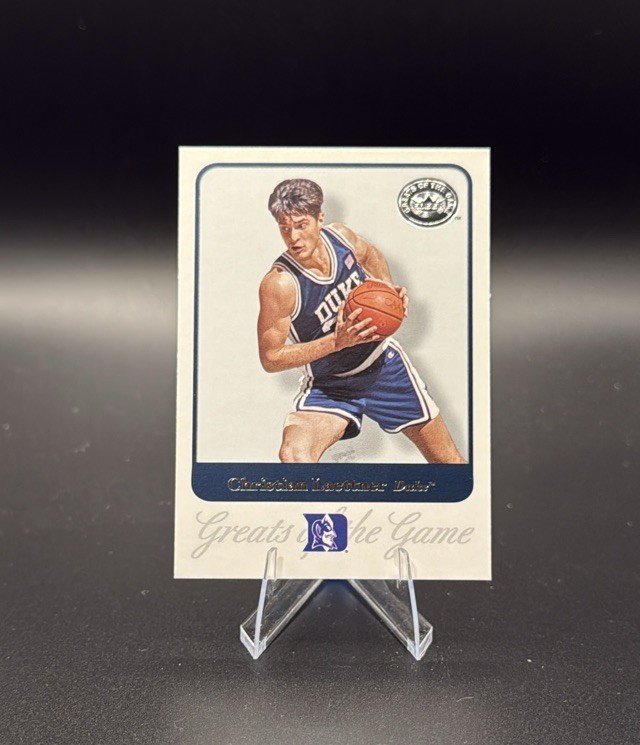 Christian Laettner 2001 Fleer Greats of the Game #13