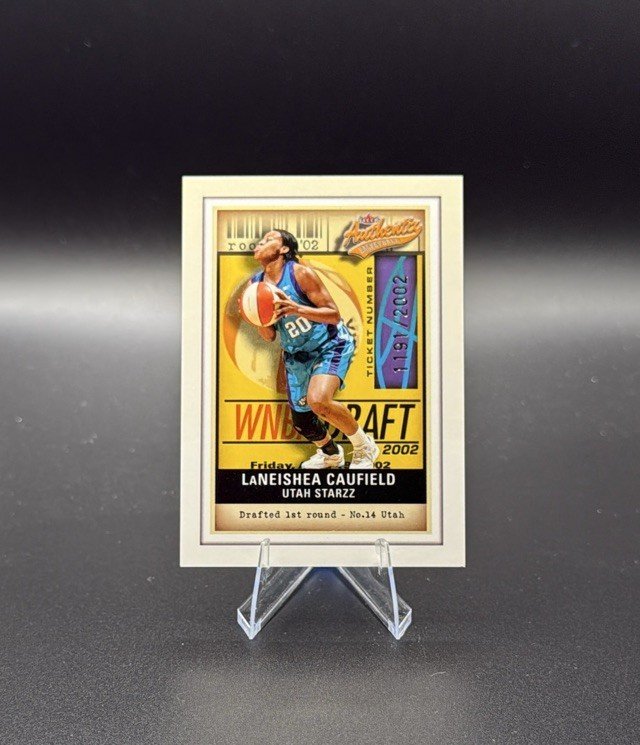LaNeishea Caufield 2002 Fleer Authentix WNBA #114 /2002 RC