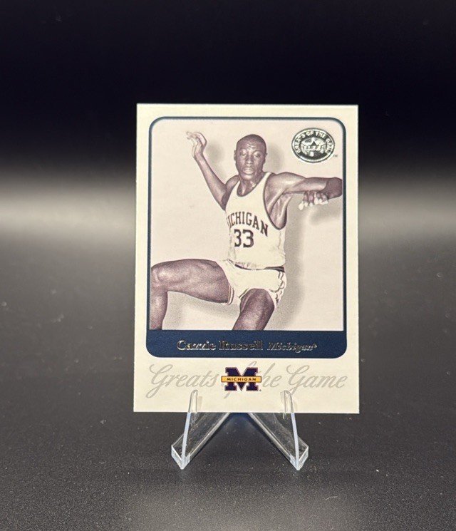 Cazzie Russell 2001 Fleer Greats of the Game #11