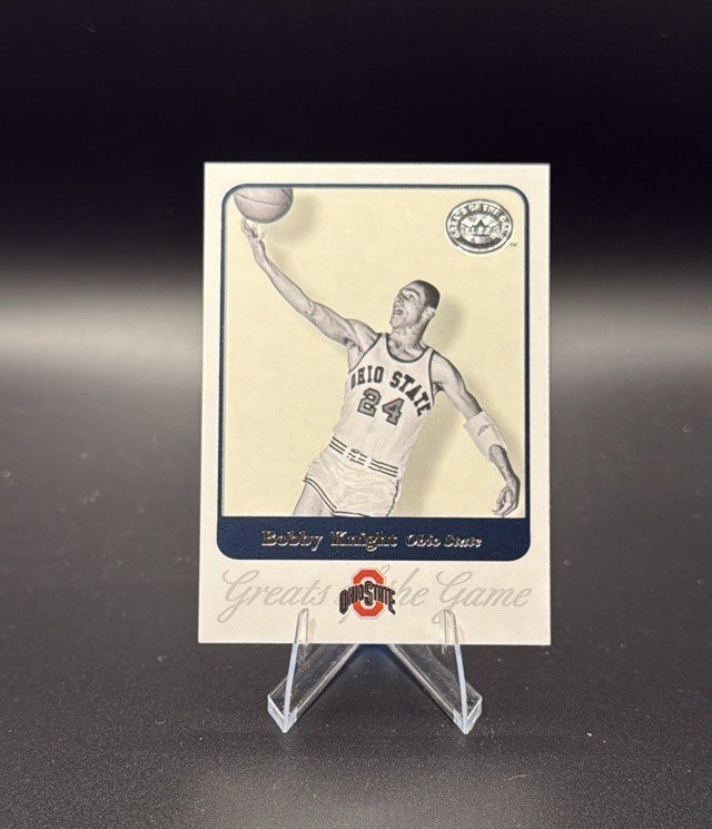 Bobby Knight 2001 Fleer Greats of the Game #10