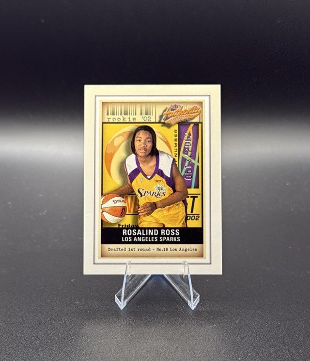 Rosalind Ross 2002 Fleer Authentix WNBA #116 /2002 RC