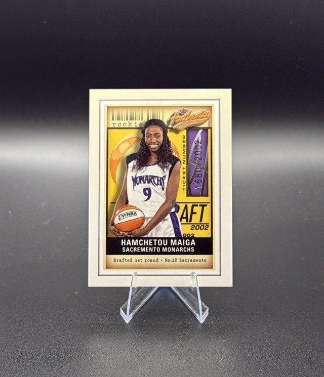 Hamchetou Maiga-Ba 2002 Fleer Authentix WNBA #112 /2002 RC