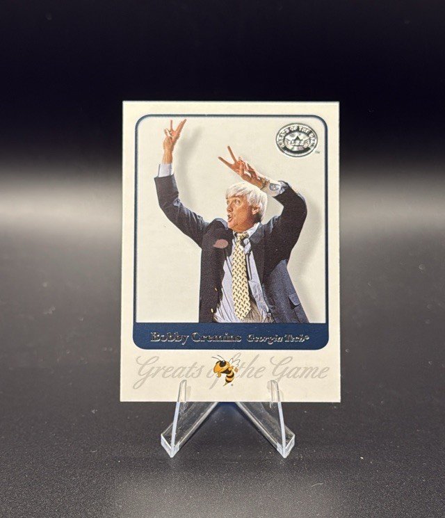 Bobby Cremins 2001 Fleer Greats of the Game #8