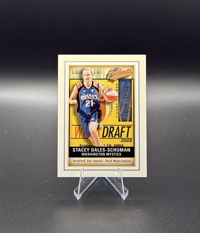 Stacey Dales 2002 Fleer Authentix WNBA #103 /2002 RC