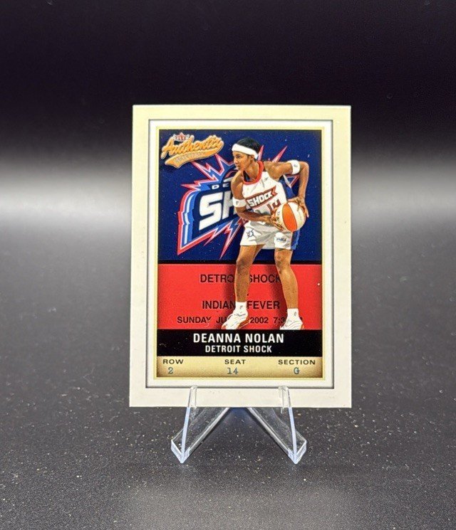 Deanna Nolan 2002 Fleer Authentix WNBA #60