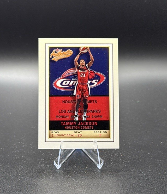 Tammy Jackson 2002 Fleer Authentix WNBA #38