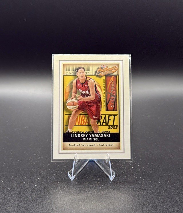 Lindsey Yamasaki 2002 Fleer Authentix WNBA #108 /2002 RC