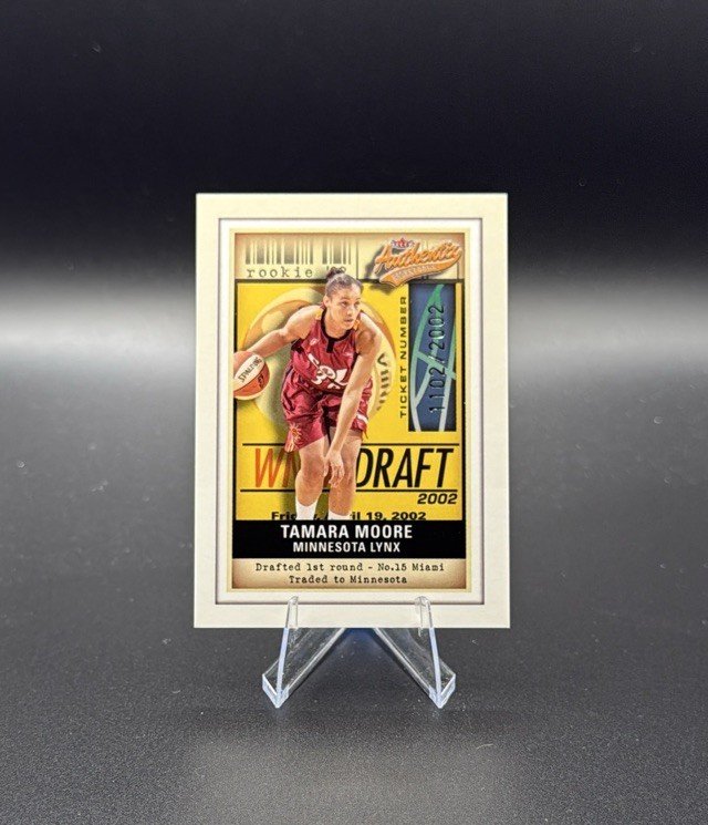 Tamara Moore 2002 Fleer Authentix WNBA #115 /2002 RC