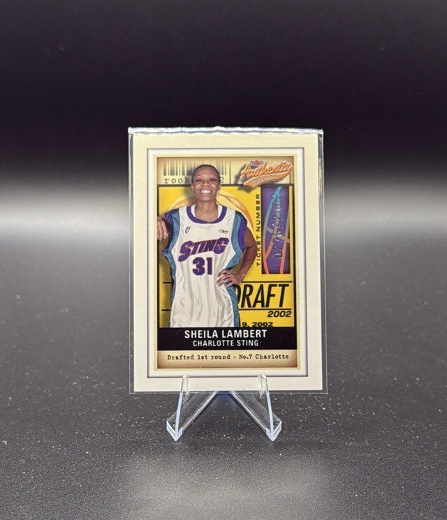 Sheila Lambert 2002 Fleer Authentix WNBA #107 /2002 RC