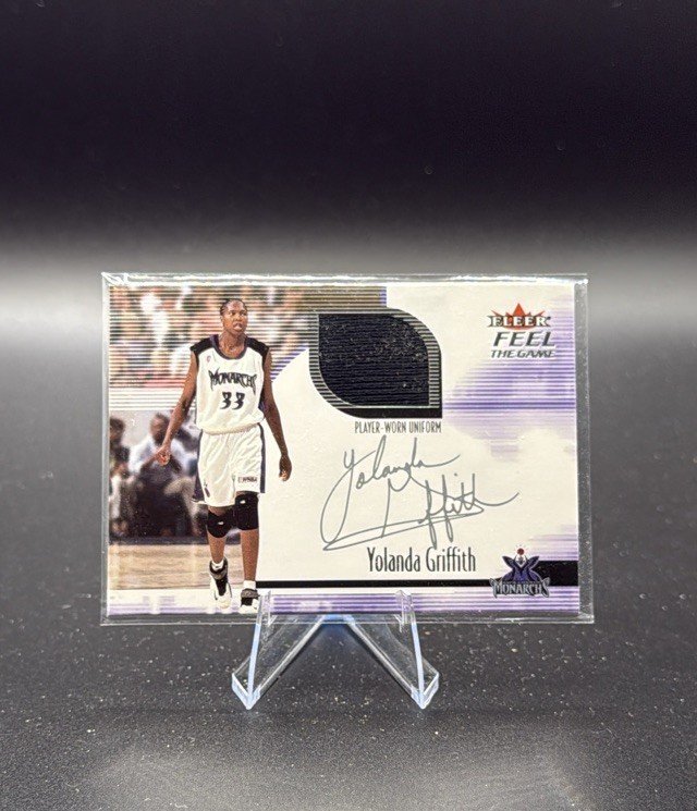 Yolanda Griffith 2001 Fleer Ultra WNBA Feel the Game #NNO Relic