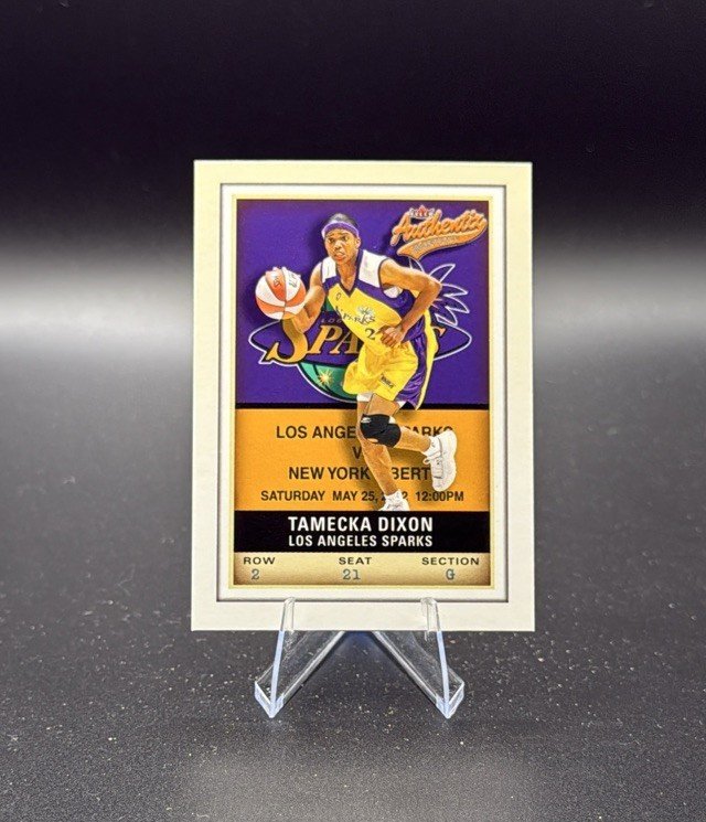 Tamecka Dixon 2002 Fleer Authentix WNBA #65