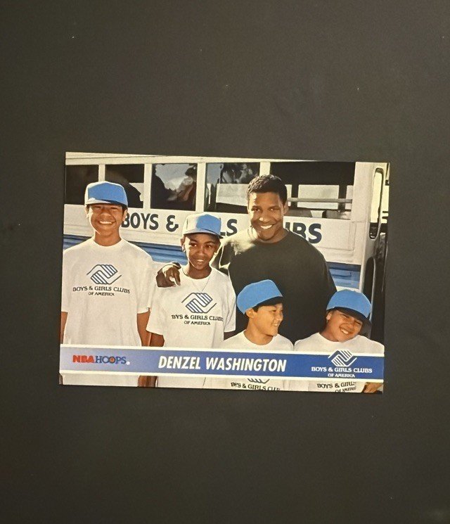 Denzel Washington 1994 Hoops #297