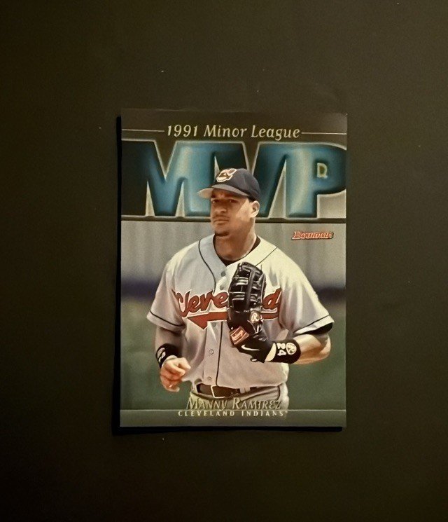 Manny Ramirez 1998 Bowman Minor League MVPs #MVP9