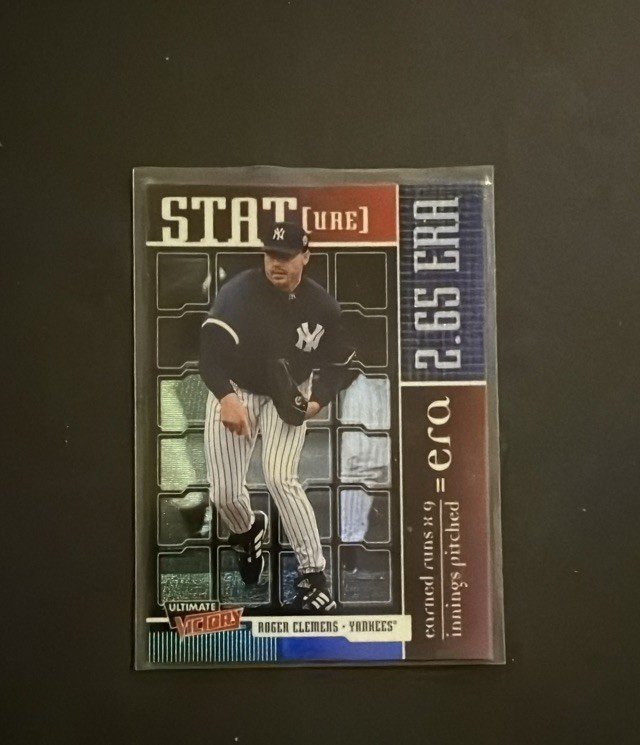 Roger Clemens 1999 Upper Deck Ultimate Victory STATure #S5