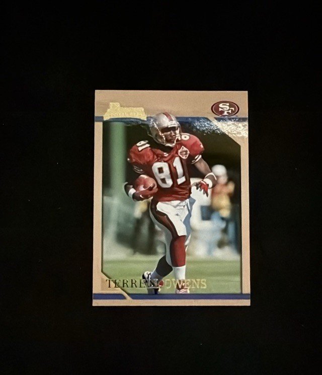 Terrell Owens 2001 Bowman Rookies #BRC10 RC