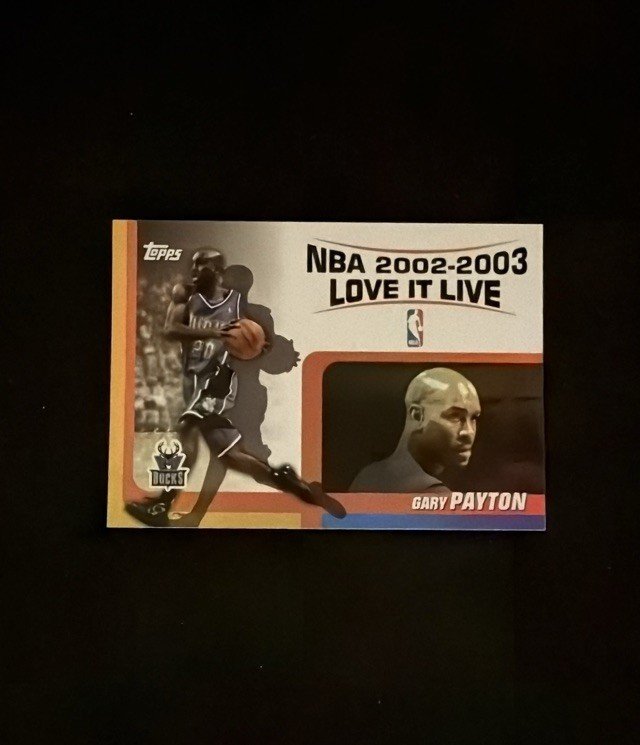 Gary Payton 2003 Topps Love it Live #LL-GP