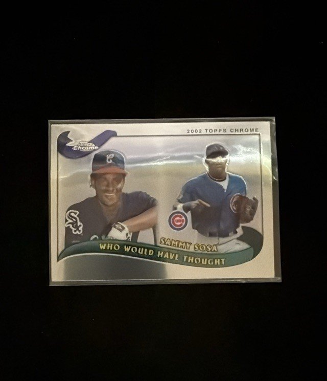 Sammy Sosa 2002 Topps Traded & Rookies Chrome Refractor #T270 RC
