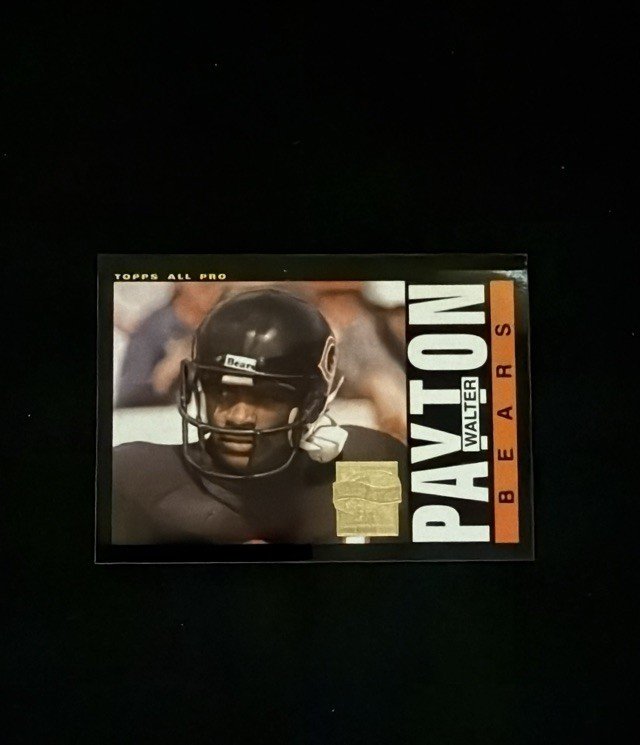Walter Payton 2001 Topps Walter Payton Reprints #WP10