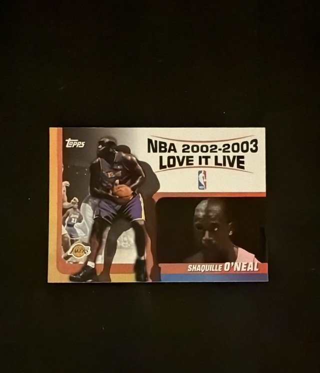 Shaquille O'Neal 2003 Topps Love it Live #LL-SO