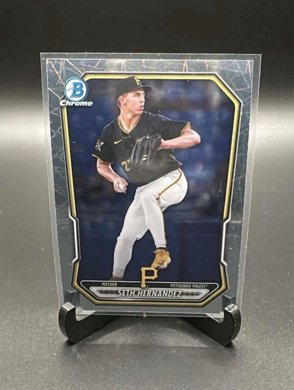 Seth Hernandez 2026 Bowman Chrome Baseball Laser Rrefractor #BCP-238