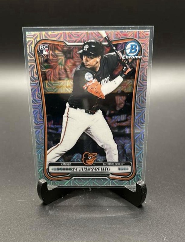 Samuel Basallo 2026 Bowman Chrome Mojo Refractor #61 RC