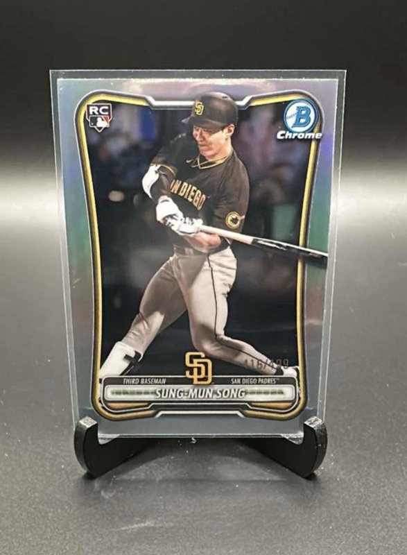 Sung-Mun Song 2026 Bowman Chrome Red RC Variation #47 RC