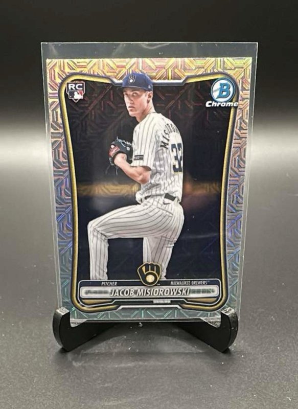 Jacob Misiorowski 2025 Bowman Chrome Mega Box Mojo Refractor #65 RC