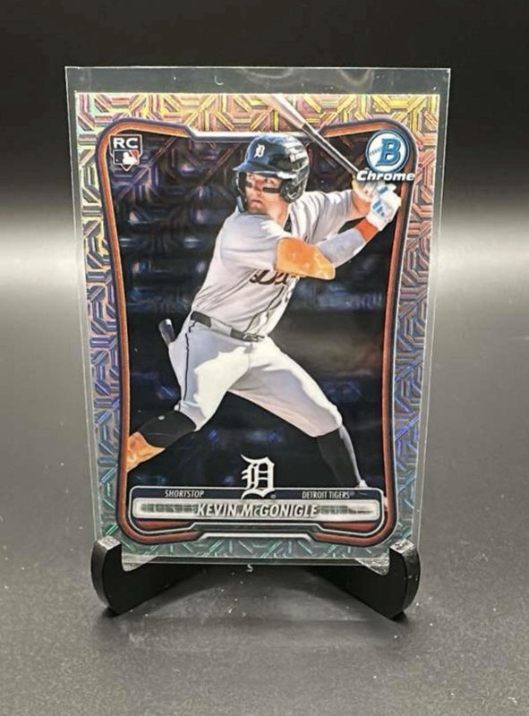 Kevin McGonigle 2025 Bowman Chrome Mega Box Mojo Refractor #6 RC