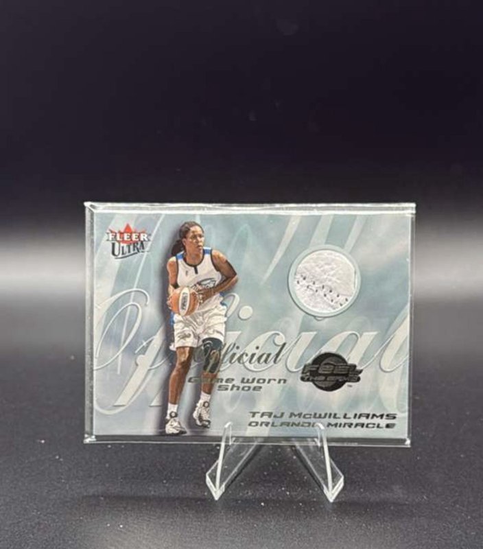 Taj McWilliams-Franklin 2000 Fleer Ultra WNBA RC Relic