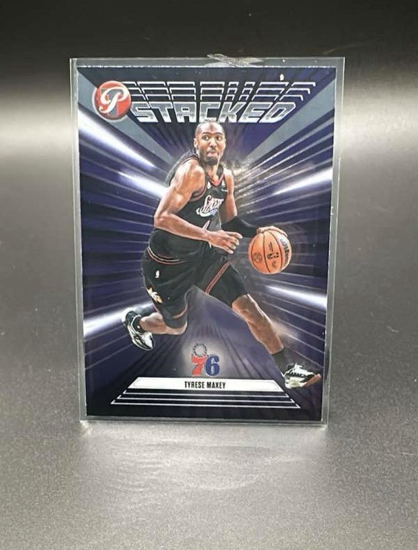 Tyrese Maxey 2026 Topps Finest Stacked #ST-20