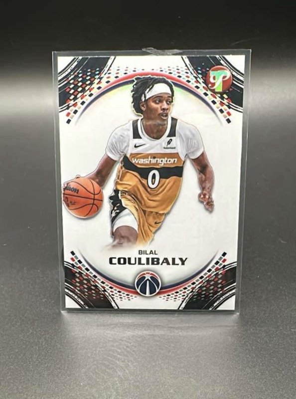 Bilal Coulibaly 2025 Topps Pristine Base Blue Refractor #89