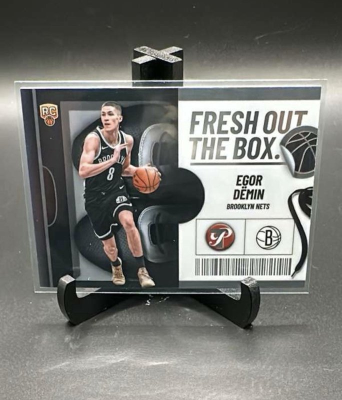 Egor Demin 2026 Topps Fresh Out the Box #FB-1 RC