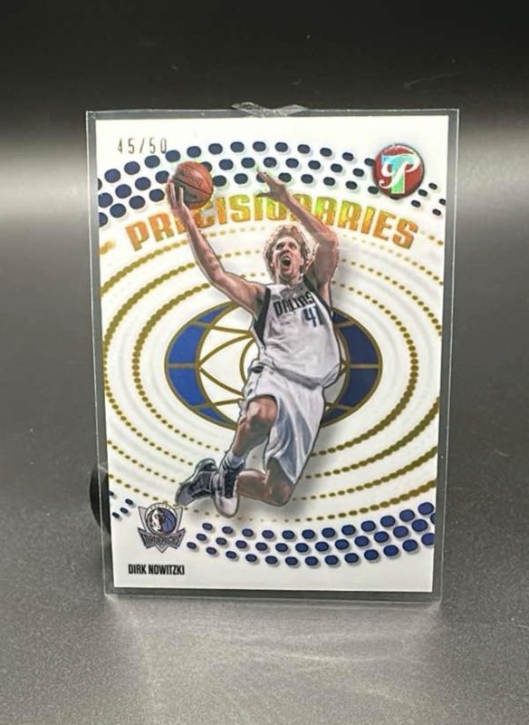 Dirk Nowitzki 2025 Topps Pristine Gold Refractor #PR-3 /50 SSP