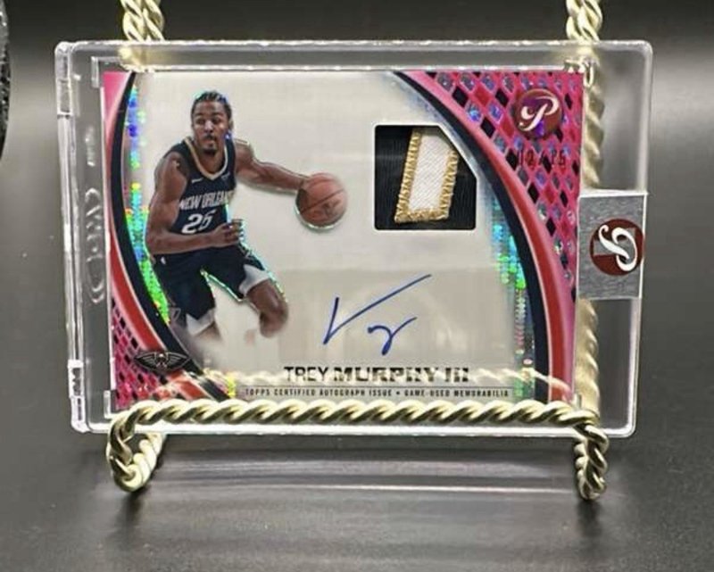 Trey Murphy III 2025 Topps Pristine Relic #PPA-TMU Auto Relic