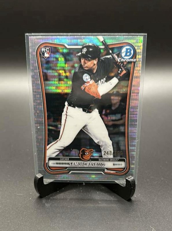 Samuel Basallo 2024 Bowman Chrome Refractor #61 /399 RC