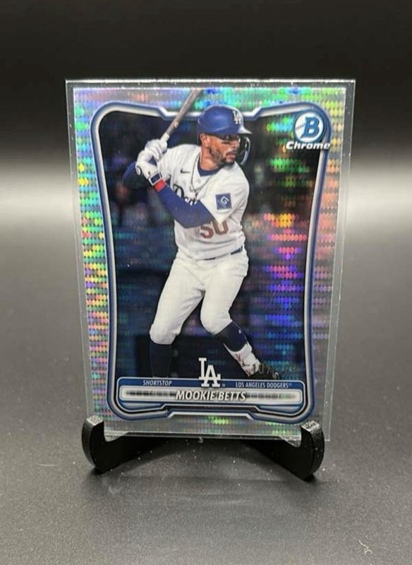 Mookie Betts 2026 Bowman Chrome Pulsar Refractor #2 118/399