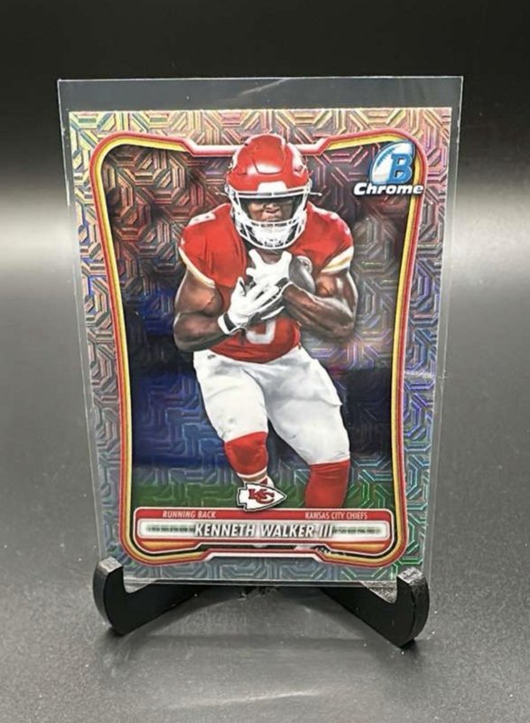 Kenneth Walker III 2026 Bowman Chrome Mojo Refractor #BCV-98