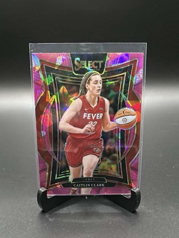 Caitlin Clark 2025 Panini Select WNBA Pink Ice Prizm #41