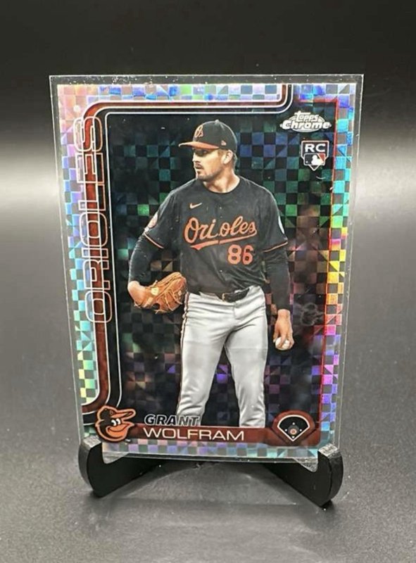 Grant Wolfram 2025 Topps Chrome Update Refractor #USC 31 RC