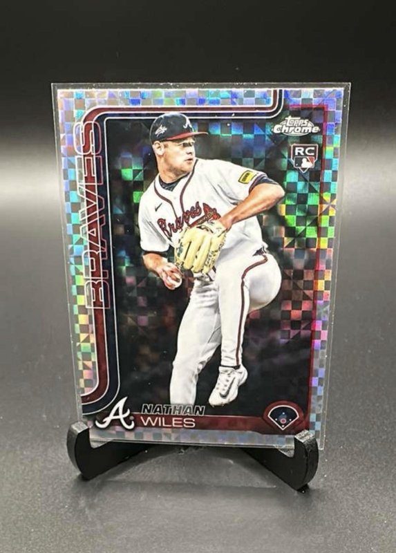 Nathan Wiles 2025 Topps Chrome Update X-Fractors #USC172 RC
