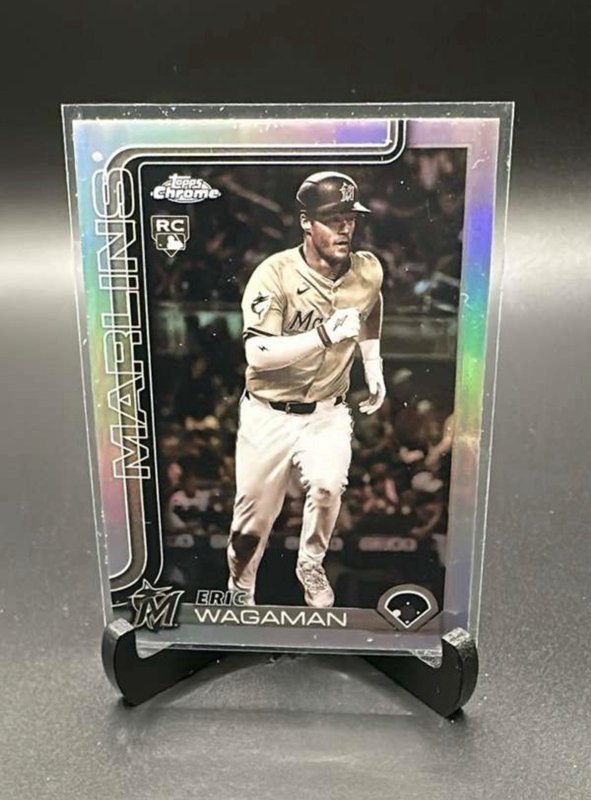 Eric Wagaman 2025 Topps Chrome Update Sepia Refractors #USC56 RC
