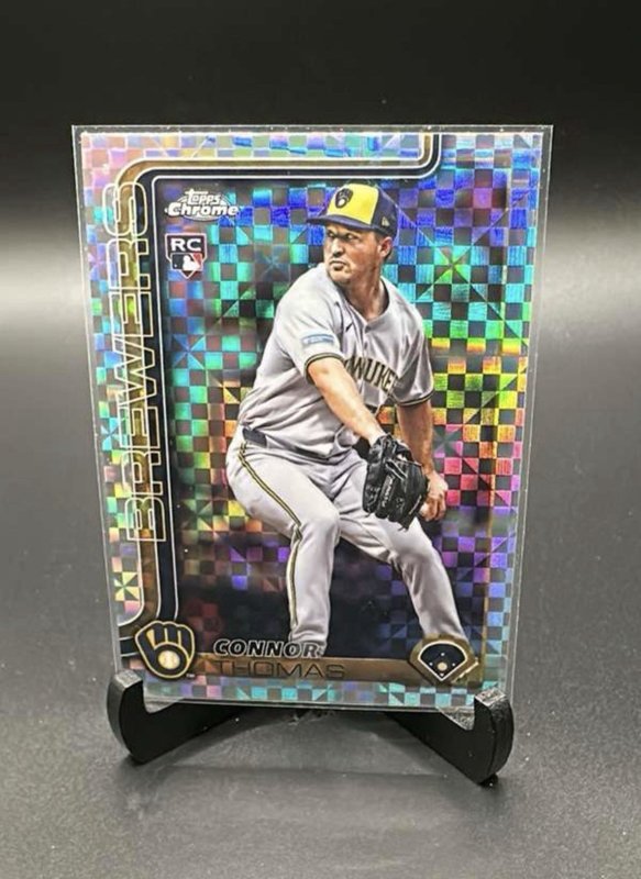 Connor Thomas 2025 Topps Chrome Update X- Fractor #USC192 RC