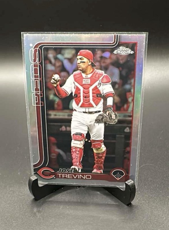 Jose Trevino 2025 Topps Chrome Update Series Refractor #USC2