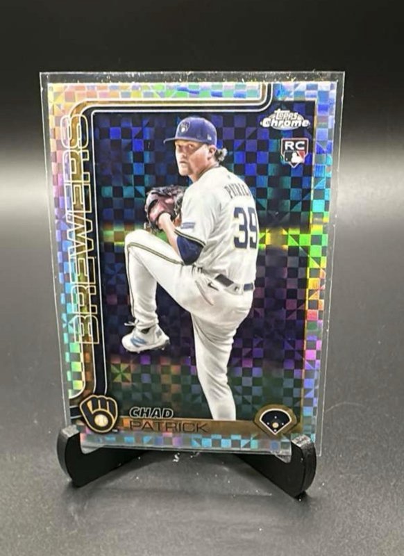 Chad Patrick 2025 Topps Chrome Update Series X-Fractor #USC90 RC