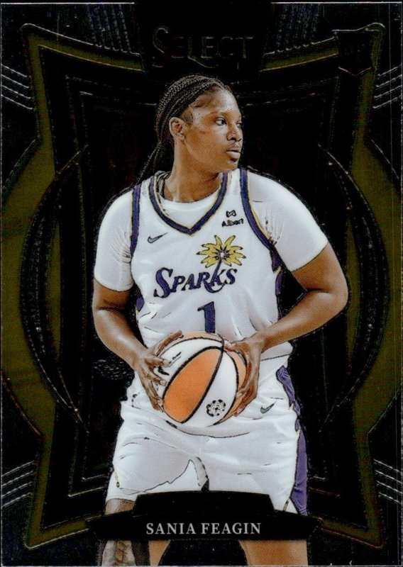 Sania Feagin 2025 Panini Select WNBA #20 RC