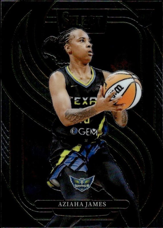 Aziaha James 2025 Panini Select WNBA #174