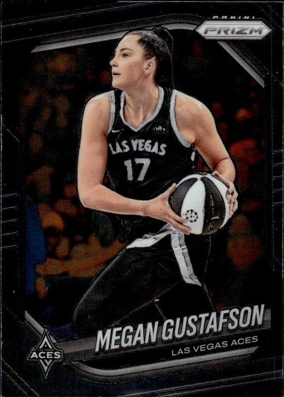 Megan Gustafson 2025 Panini Prizm WNBA #49
