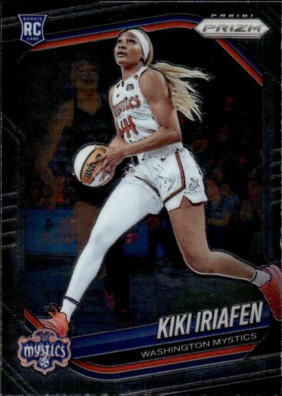 Kiki Iriafen 2025 Panini Prizm WNBA #72 RC